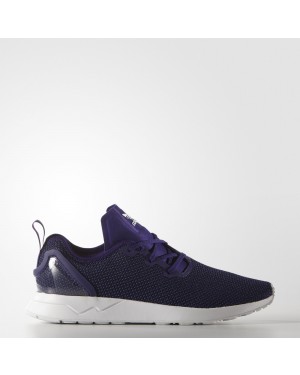 Adidas Men's Originals ZX Flux ADV Asymmetrical Shoes Collegiate Purple/Ftw White S79053