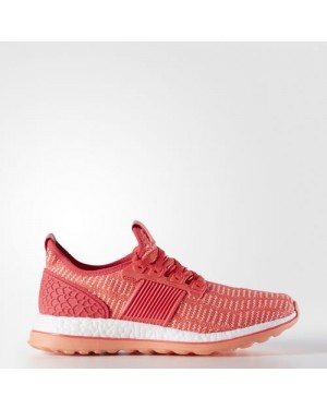 Adidas WMNS Trainers Pure Boost ZG Prime Shock Red/Sun Glow/White Aq6773