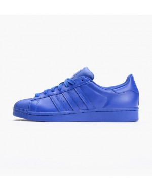 Adidas Superstar Supercolor Pack Pharell Williams Bold Blue Casual Shoes