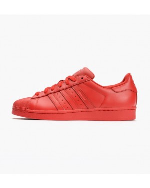 Adidas Superstar Supercolor Pack Pharell Williams Red Trainers