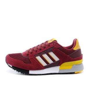 Adidas Originals ZX 630 Wine Red Yellow White Black Casual Shoes