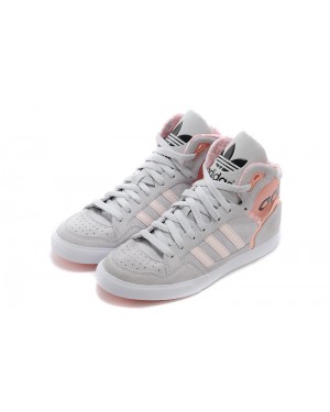 Adidas Originals Extaball W High Light Grey Pink Trainer