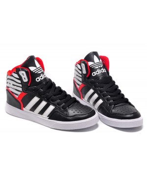 Adidas Originals Extaball W High Black White Red Trainers