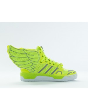 Adidas X Jeremy Scott Wings 2.0 Mens Mesh Electricity Metallic Running Shoes