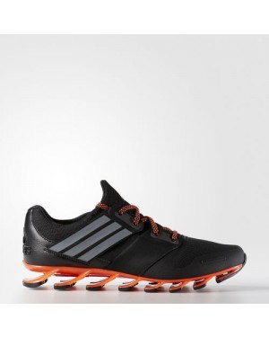 Adidas Mens Running Springblade Solyce Trainers Core Black/Vista Grey S15/Solar Red Aq7930