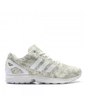 Adidas Originals X White Mountaineering Zx Flux White/Light Grey AF6229 Trainers