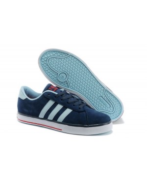 Adidas NEO Low Mens Suede Navy Royal Sneakers