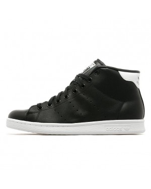 Adidas Originals Stan Smith Mid Black White Casual Shoes