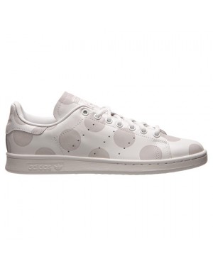 Adidas Originals Stan Smith White White Light Grey Running Shoes