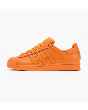 Adidas Superstar Supercolor Pack Pharell Williams Bright Orange Trainers