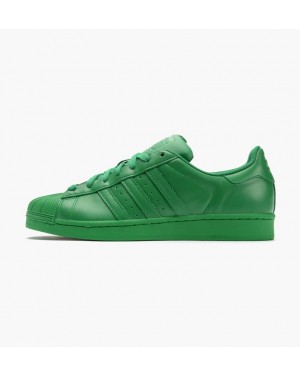 Adidas Superstar Supercolor Pack Pharell Williams Green Sneakers